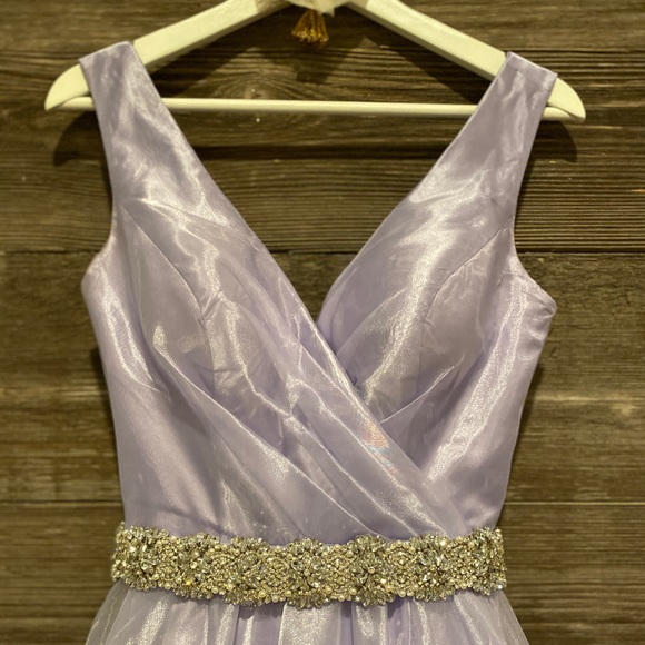 Custom Made Lavender Gown - Picture 2 of 3